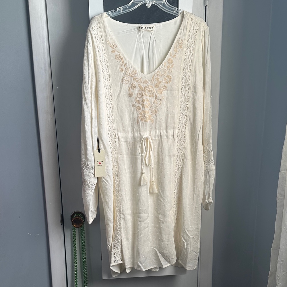 Idyllwind Cream Dress NWT